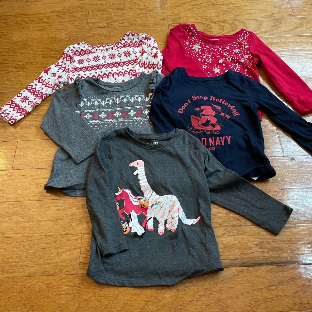 Girls Holiday Shirts 18-24M